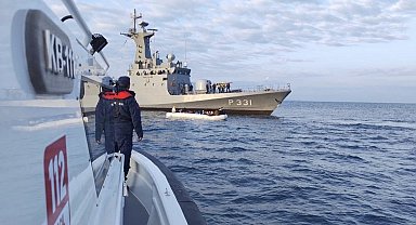 Ayvacık açıklarında 71'i çocuk 167 kaçak göçmen yakalandı