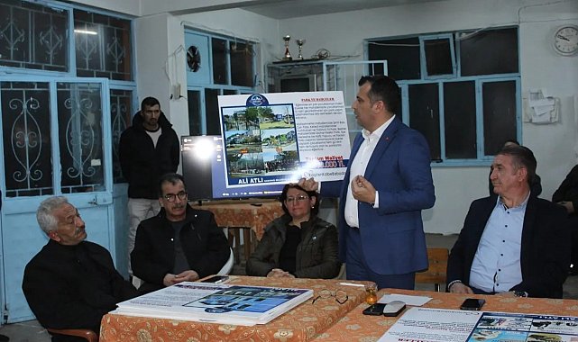 Babadağ Belediye Başkanı Atlı'ya yoğun ilgi devam ediyor