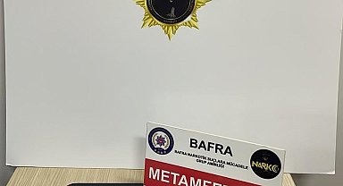 Bafra'da uyuşturucu madde ele geçirildi