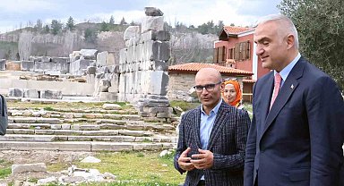 Bakan Ersoy açıkladı: Muğla'daki üç antik kente 1,5 milyar lira ödenek