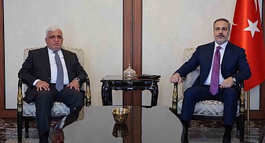 Bakan Fidan, Haşdi Şabi Heyeti Başkanı Feyyad ile görüştü