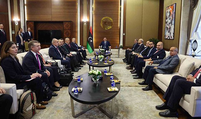 Bakan Fidan, Libya Başbakanı Dibeybe ile görüştü