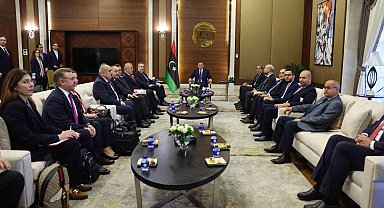 Bakan Fidan, Libya Başbakanı Dibeybe ile görüştü