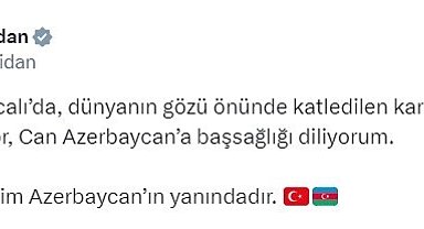 Bakan Fidan'dan Hocalı Katliamı mesajı