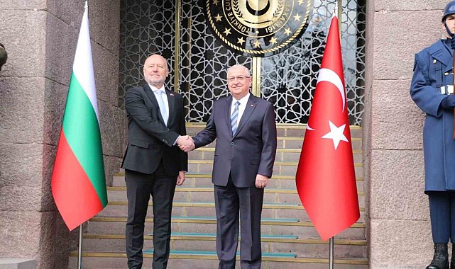 Bakan Güler, Bulgar mevkidaşı Tagarev ile bir araya geldi