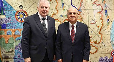 Bakan Güler, Litvanyalı mevkidaşı Anusauskas'la görüştü