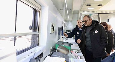 Bakan Özhaseki, maden sahasındaki laboratuvarlarda inceleme yaptı