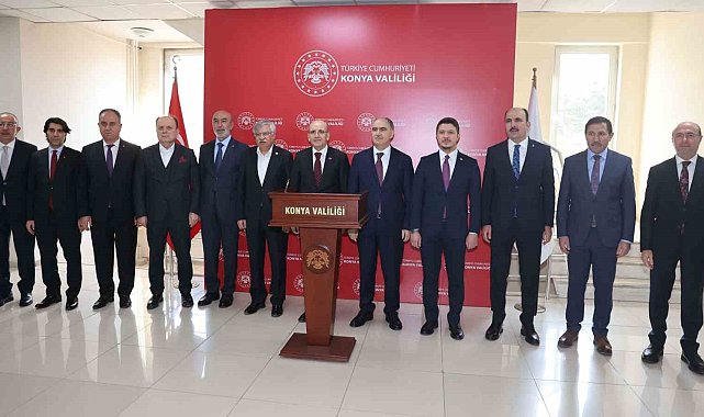 Bakan Şimşek Konya'da