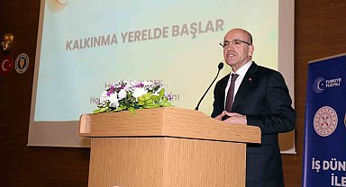 Bakan Şimşek Manisa iş dünyası ile buluştu