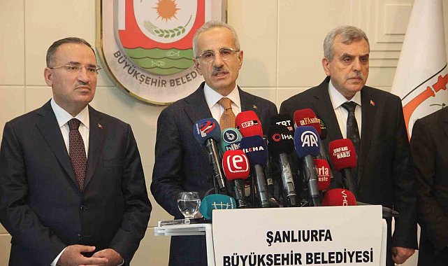 Bakan Uraloğlu Şanlıurfa'ya müjdeleri sıraladı