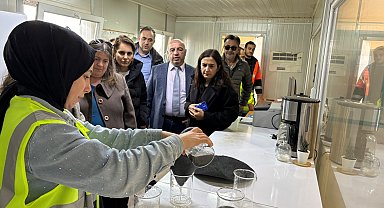 Bakanlık heyeti Türkiye'nin en büyük çevre projesini yerinde inceledi