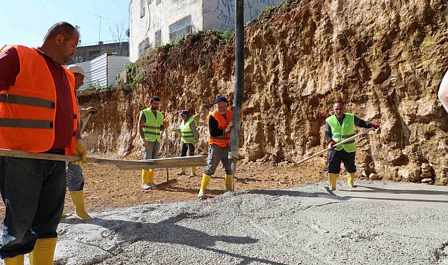 Balbey Kentsel Yenileme Projesi'nde ilk beton döküldü