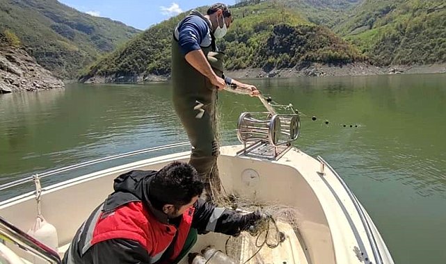 Balık avcılığında kriterlere uymayan 54 işletmeye 464 bin TL para ceza