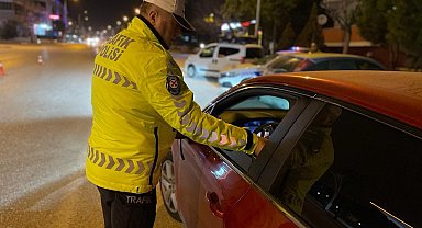 Balıkesir'de 67 araç trafikten men edildi