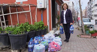 Bandırma'da mavi kapak kampanyasına destek
