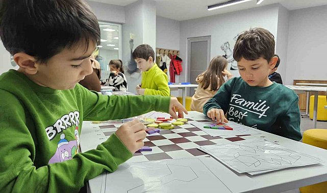 Başiskele'de öğrenciler tatili verimli geçirdi
