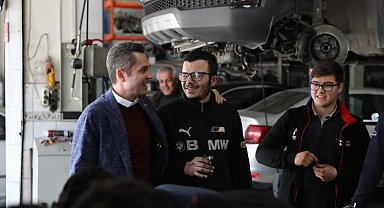 Başkan Adayı Başer sanayi esnafına Go-kart ve Drag Pisti sözü verdi