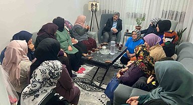 Başkan Akçadurak, ev ziyaretlerine devam ediyor