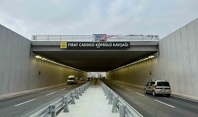 Başkan Altay: "İstanbul yolu Fırat Caddesi Köprülü Kavşağı şehrimize hayırlı olsun"
