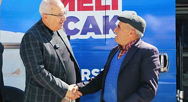 Başkan Arslan, Çameli'yi karış karış gezerek projelerini anlatıyor