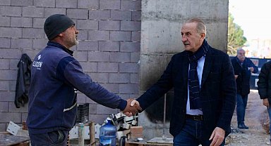 Başkan Atabay, Didim Kültür Merkezi inşaatını yerinde inceledi
