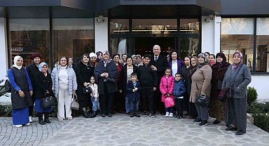 Başkan Atay kadın vatandaşlarla kahvaltıda buluştu