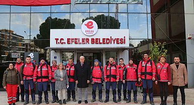Başkan Atay: "Depreme hazırlıklı Efeler için kararlıyız"