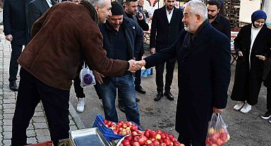 Başkan Başdeğirmen'e esnaftan destek