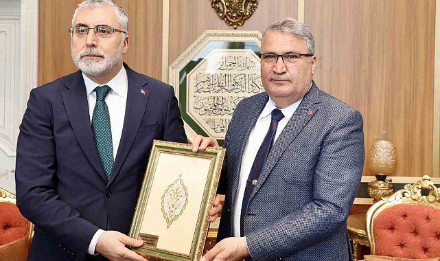 Başkan Çerçi Bakan Işıkhan'a çalışmalarını anlattı