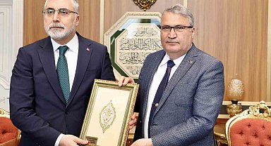 Başkan Çerçi Bakan Işıkhan'a çalışmalarını anlattı