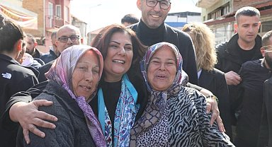 Başkan Çerçioğlu Germencik Pazarı'nda vatandaşlarla buluştu