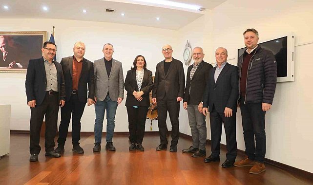 Başkan Çerçioğlu inşaat mühendislerini ve iş insanlarını ağırladı