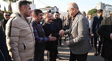 Başkan Ergün'e Akhisar'da coşkulu karşılama