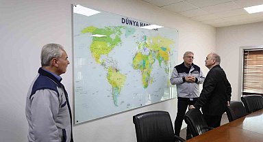 Başkan Faruk Özlü, dünya çapında lider firmayı gezdi