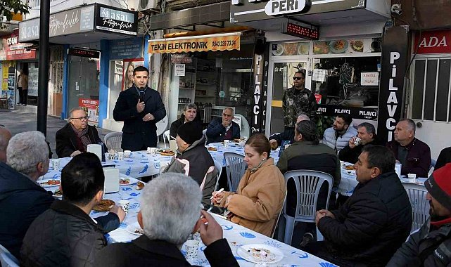 Başkan Günel esnaf buluşmalarına devam ediyor