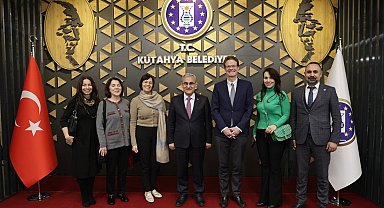 Başkan Işık, Büyükelçi Nikolaus Meyer-Landrut'ı ağırladı