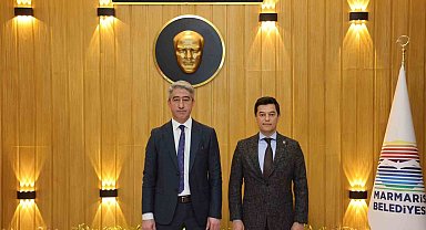 Başkan Oktay, başkan adayı Ünlü'yü ağırladı