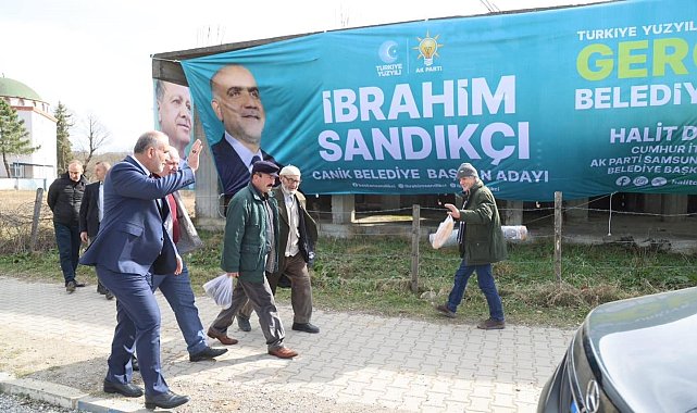 Başkan Sandıkçı: "İlçemize büyük gelişim ve değişim yaşattık"