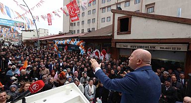Başkan Sekmen'e Pasinler'de Sevgi Seli