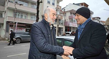 Başkan Söğüt esnafı gezdi