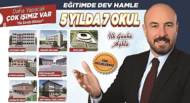 Başkan Togar: "Tekkeköyümüze 5 yılda 7 yeni okul kazandıracağız"