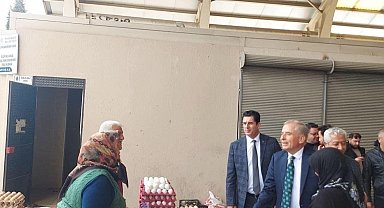Başkan Zolan ve İl Başkanı Güngör, Karşıyaka'nın nabzını tuttu