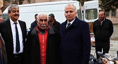 Başkan Zolan'ı maniyle karşıladı