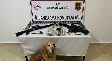 Batman'da jandarma silah kaçakçılarına göz açtırmıyor: 2 tutuklama