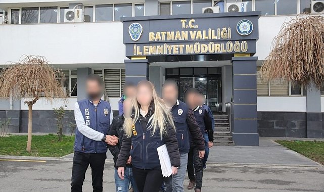 Batman'da siber dolandırıcılık operasyonlarında 5 tutuklama