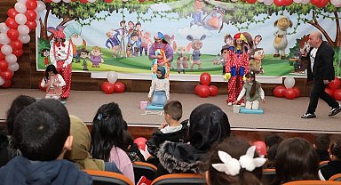 Bayburt Belediyesi çocukların yüzünü güldürdü