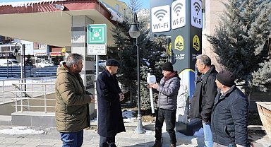 Bayburt Belediyesinin ücretsiz wifi ağı faaliyete geçti