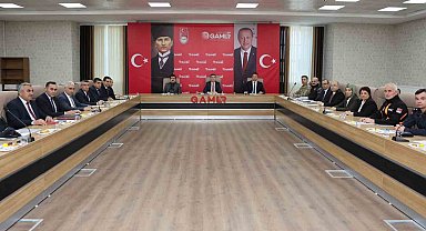 Bayburt'ta Seçim Güvenliği Toplantısı yapıldı