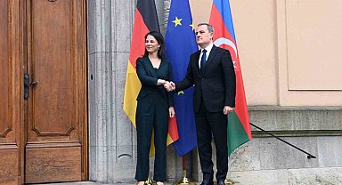 Bayramov, Alman mevkidaşı Baerbock ile normalleşme sürecini görüştü