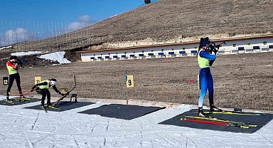 Biathlon Türkiye Şampiyonası, Kandilli'de yapıldı